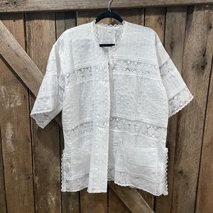 Vintage Lace Kimono Top